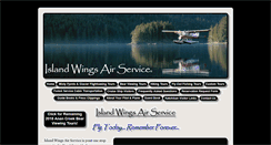 Desktop Screenshot of islandwings.com